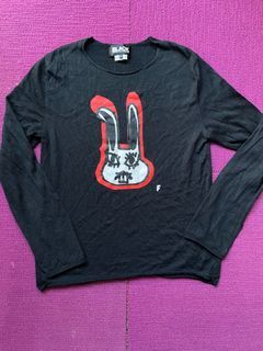 Cdg black play bunny knitted longsleeves