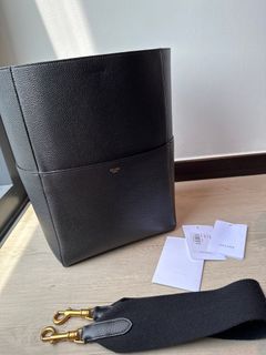 Celine clasp bucket bag on sale
