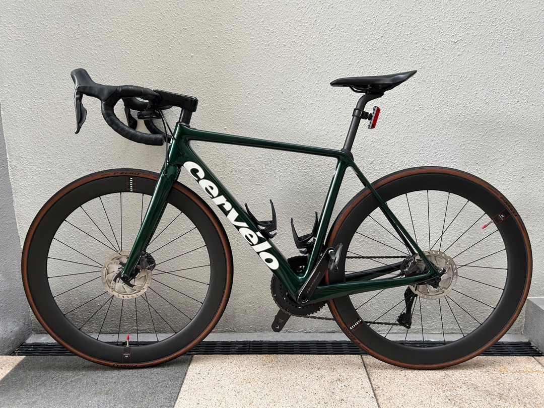 Cervelo r5 green online gold white