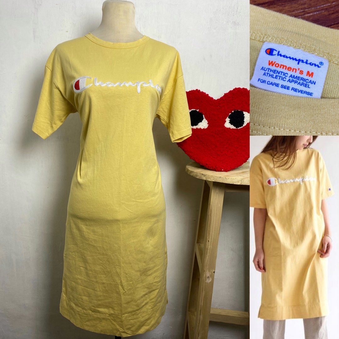 Champion dress yellow shop