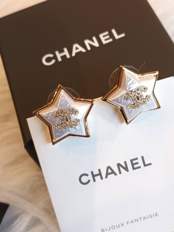Chanel 24C Star Pearl Earrings Women s Fashion Jewelry Organisers Earrings on Carousell