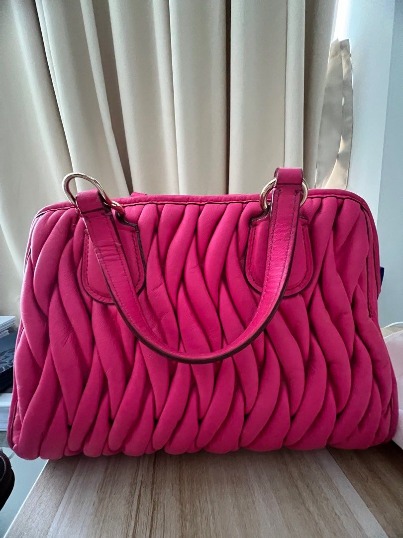 Coach Gathered Leather Mini Nolita Satchel