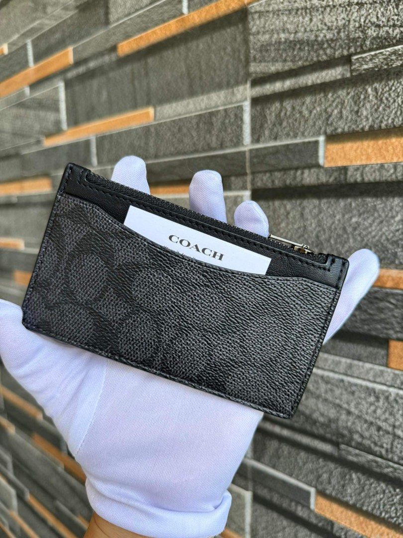 Coach zip cardcase (Category: Luxury Bags & Wallets) located in Mandaluyong City. Submitted by stuffnmore (Listing ID 1286064121, Image 1). Description: Coach zip cardcase Pinas onhand Inclusion carecard Guaranteed original and new .