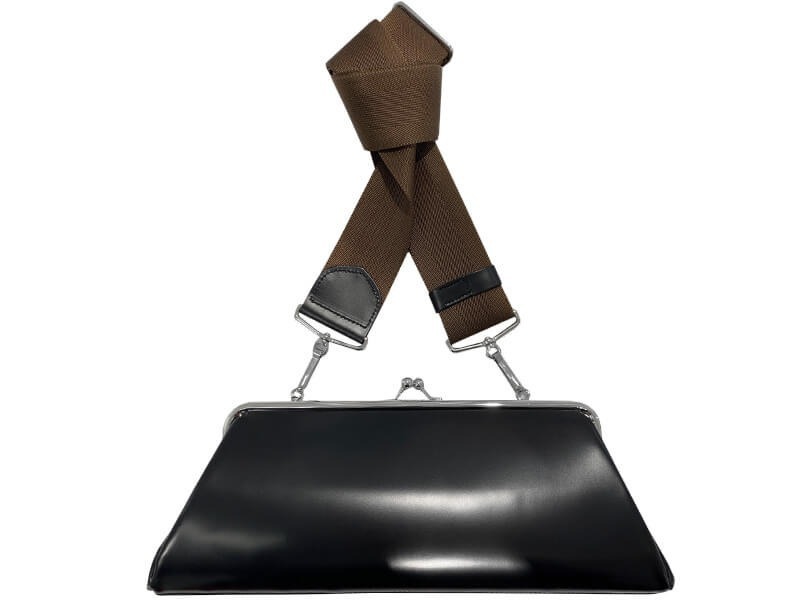 Comme des garcons shop kiss lock bag