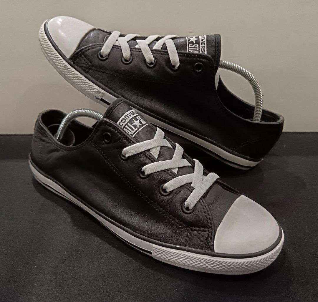 Converse dainty deals leather navy