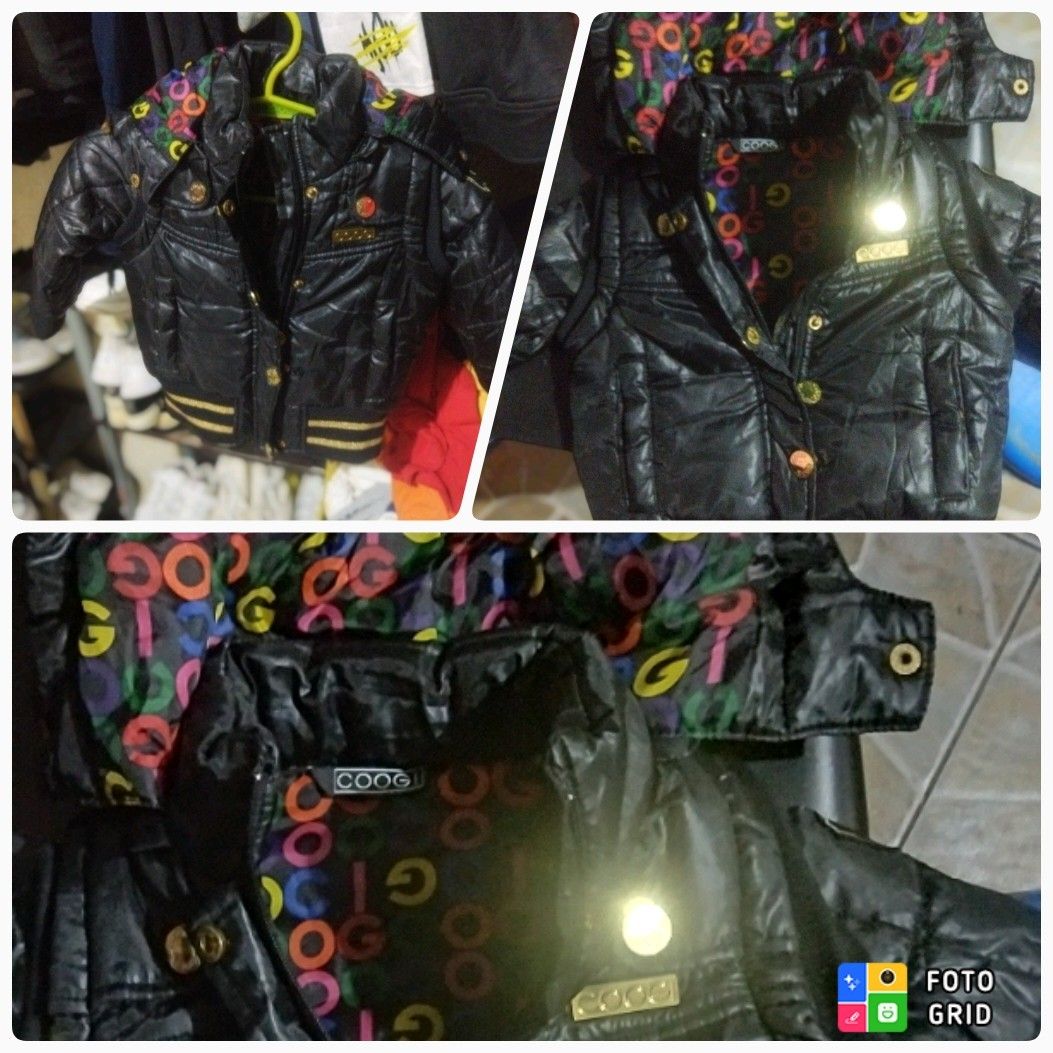 Coogi puffer coat hotsell