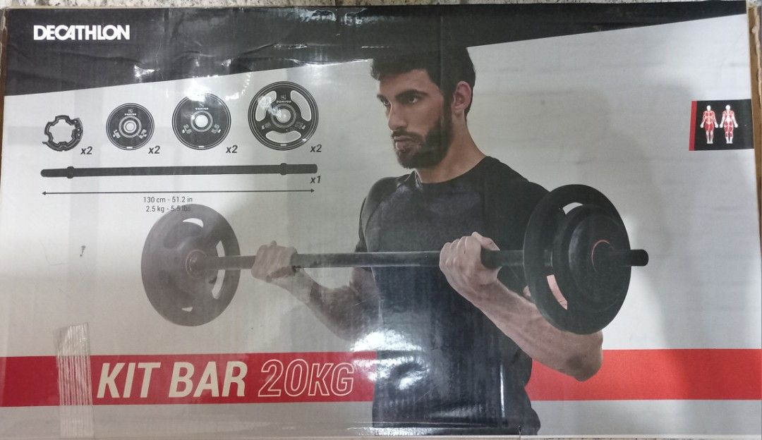 Corestrength 20KG Weight Training Barbell Kit