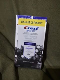 Crest 3D White Charcoal Whitening Therapy Toothpaste