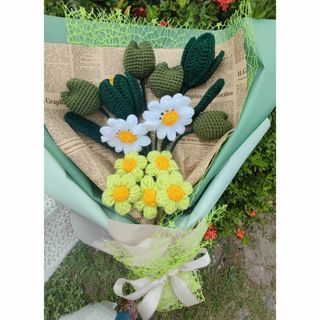 Crocheted Flower Boquet