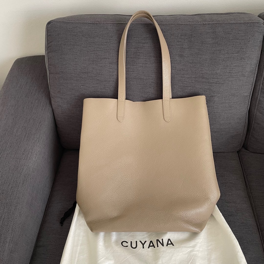 Cuyana Tall Structured Leather Tote Women s Fashion Bags