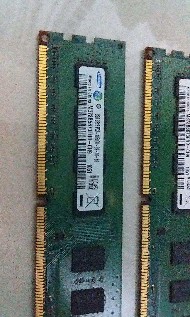 DDR3 RAM 2gb x2