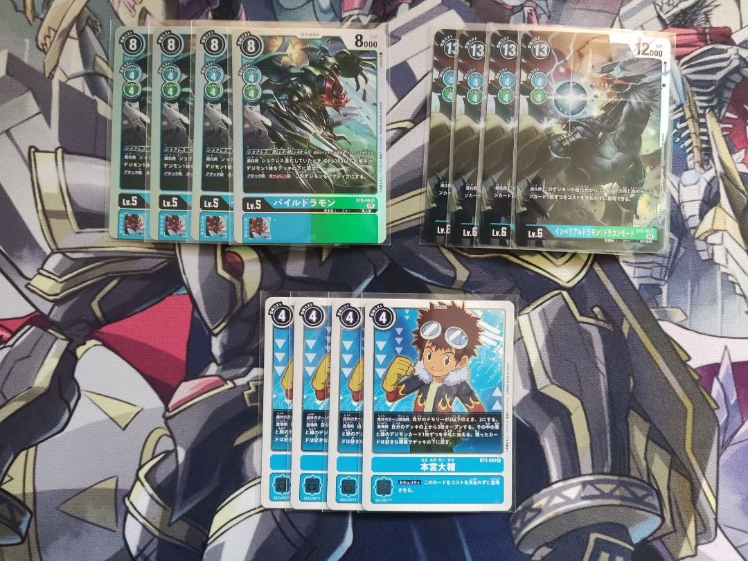 Digimon TCG Imperialdramon Playset, Hobbies & Toys, Toys & Games on  Carousell