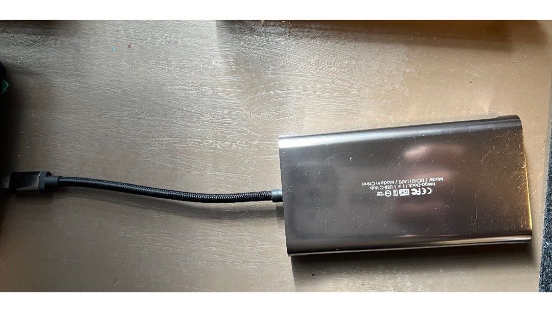 Feeltek Portable 10-in-1 USB-C Hub (Category: Cables & Adaptors) located in Las Pinas. Submitted by r2rivs (Listing ID 1286028546, Image 2). Description: Authentic Feeltek Like new, slightly used but with minor scratches. Used inside the house only. Original price: Php4k+ Additional photos upon request.