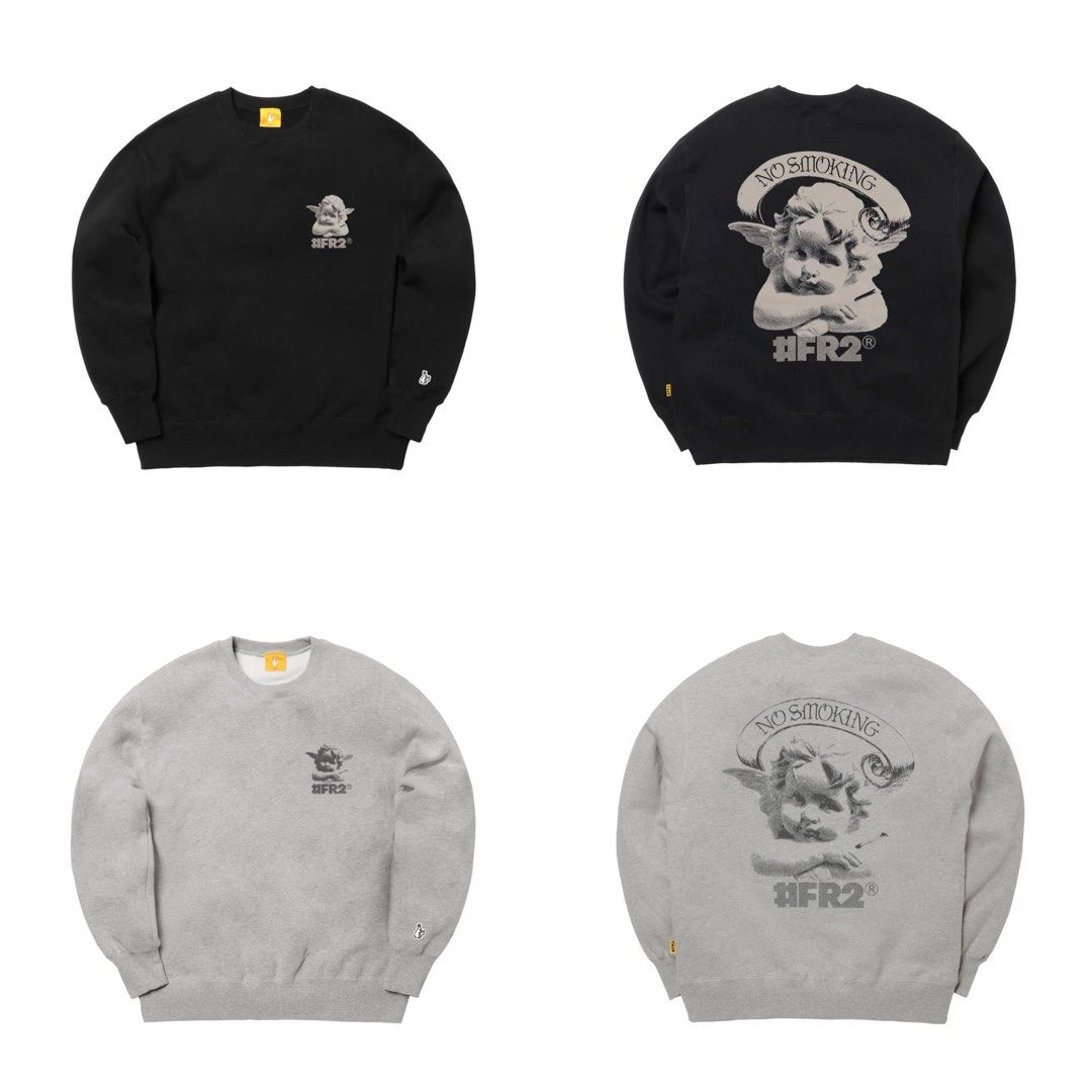 FR2 Angel Words Sweatshirt スウェット エンジェル L