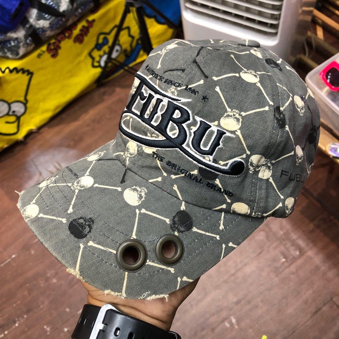 Fubu skull discount cap