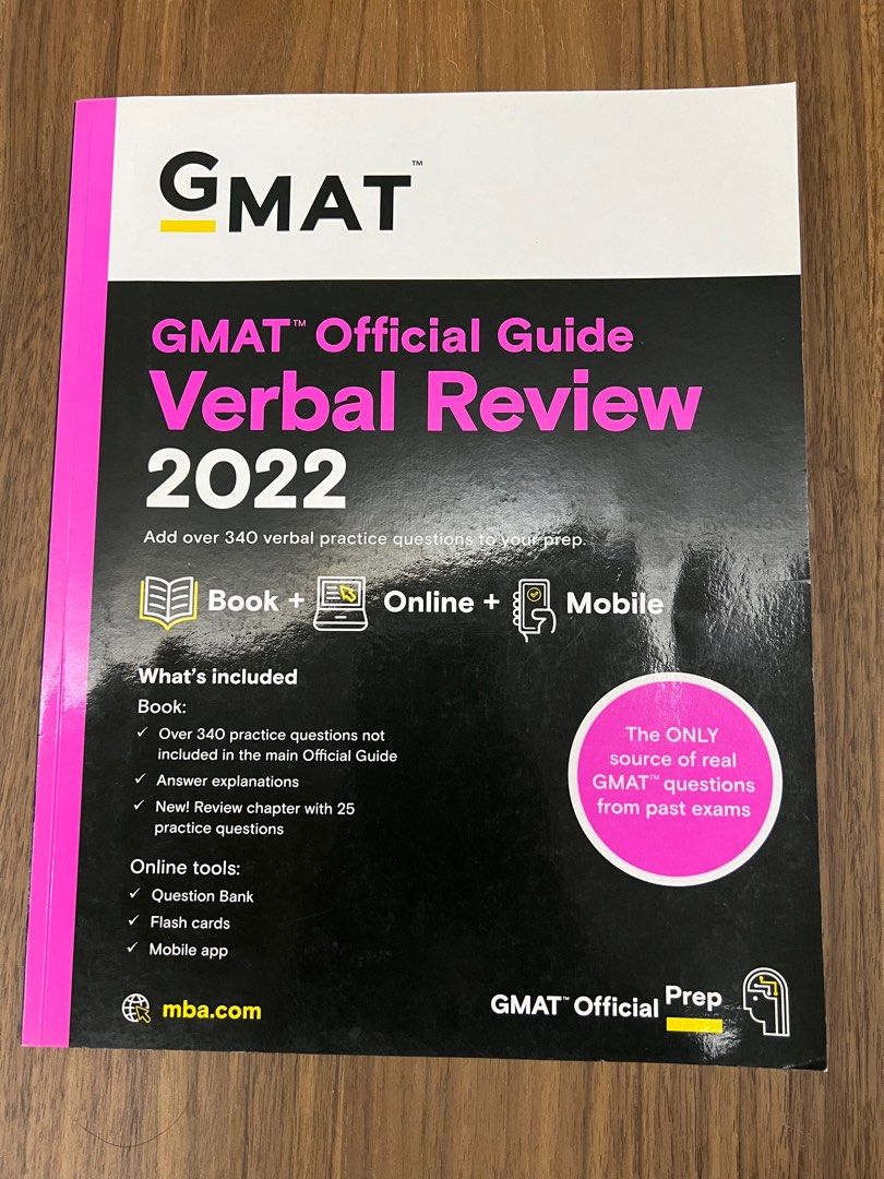 GMAT Official Guide Verbal Review 2022 (Category: Textbooks) located in Santa Maria. Submitted by lili_mc (Listing ID 1286110856, Image 1). Description: #2024declutter.