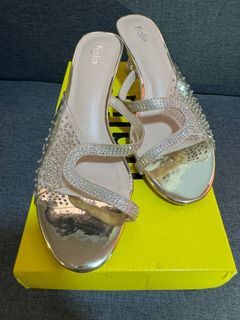 Gold Sandals, Figlia Marcela, Size 38