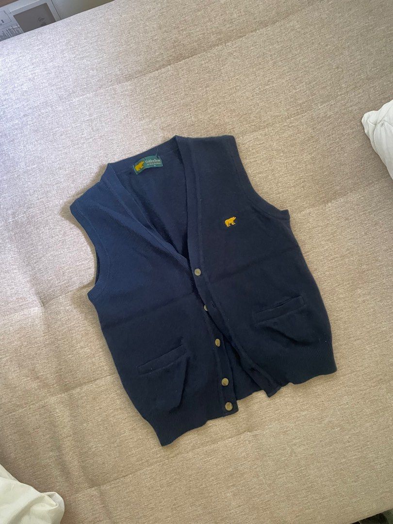 Golden bear vest new arrivals