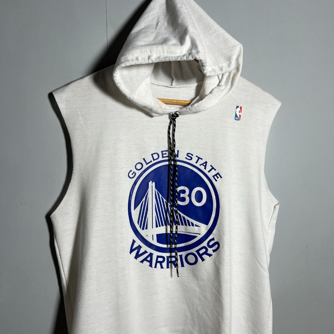 Warriors store sleeveless hoodie