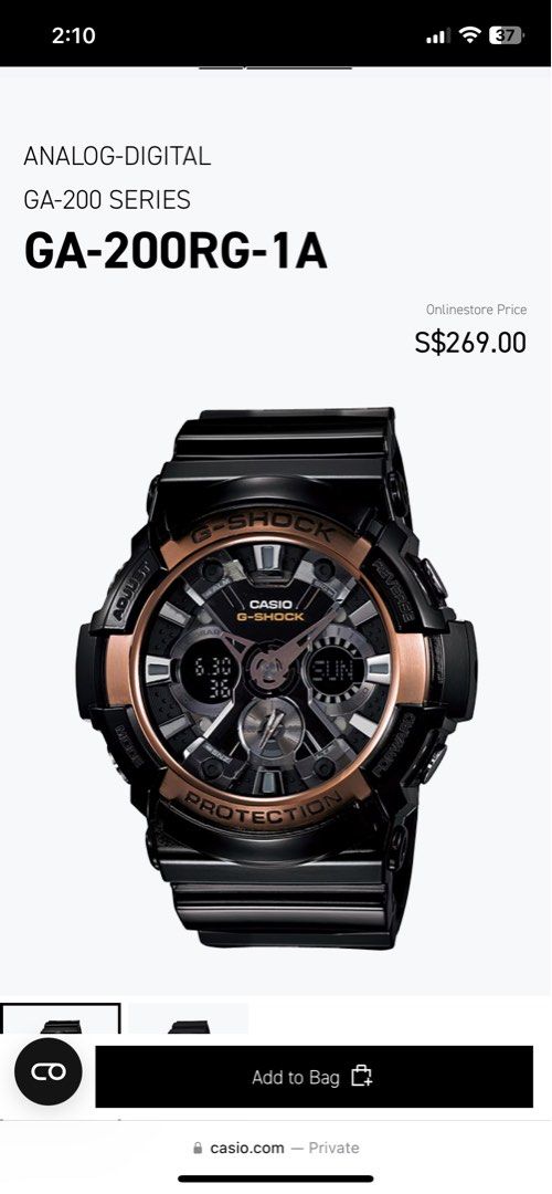 G shock ga online 200 rose gold