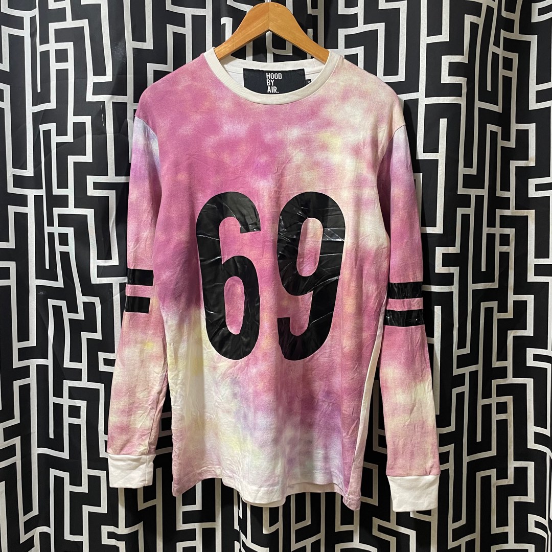 Hba Hood by air Pink Tiedye Longsleeve 69
