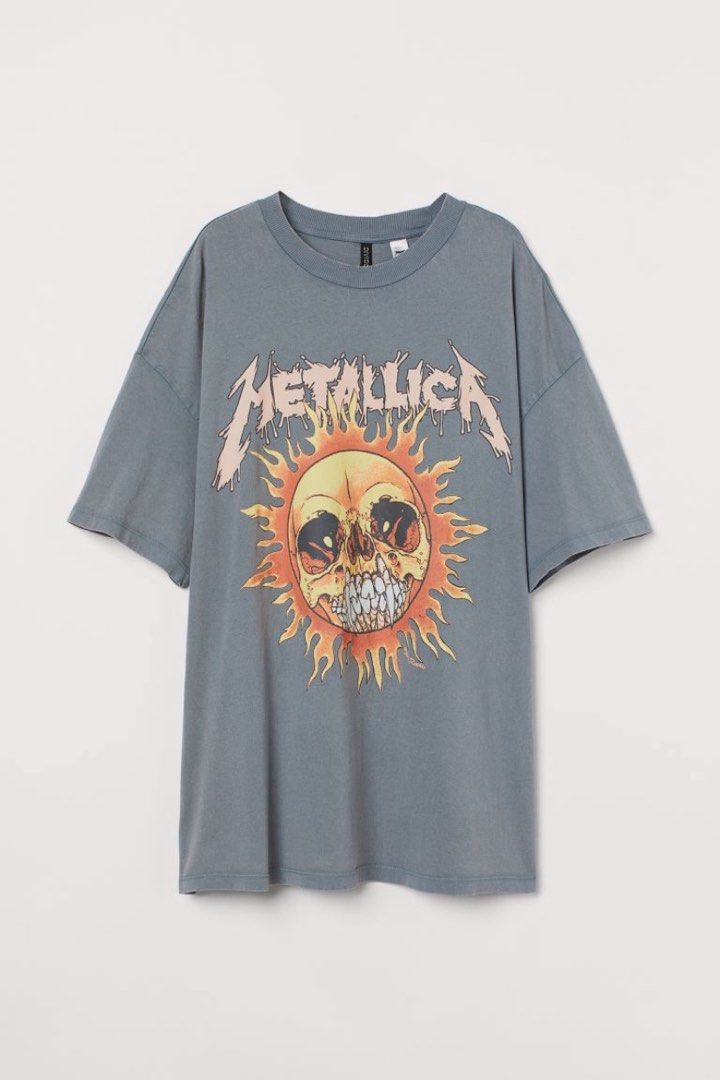 Metallica shirt h&m clearance