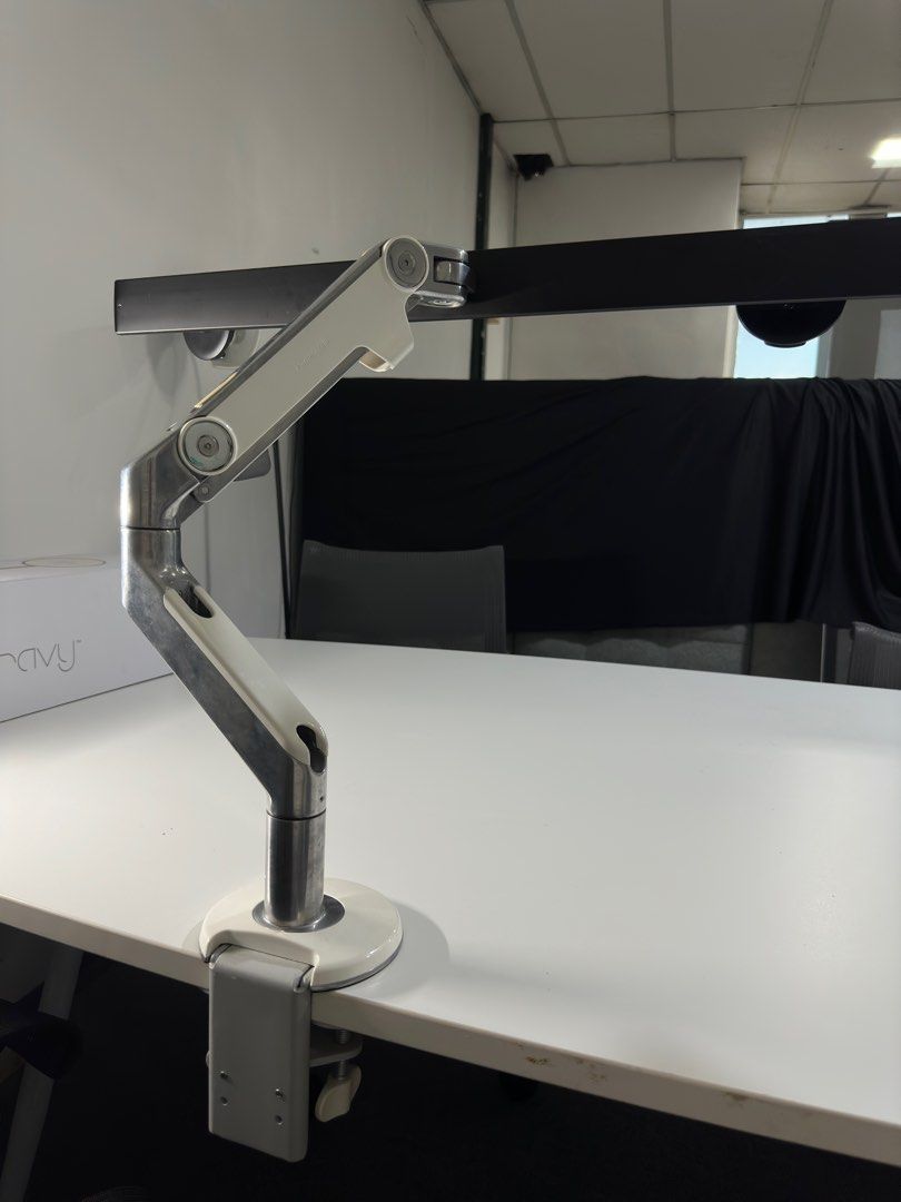 Humanscale twin arm monitor, Computers & Tech, Office & Business ...