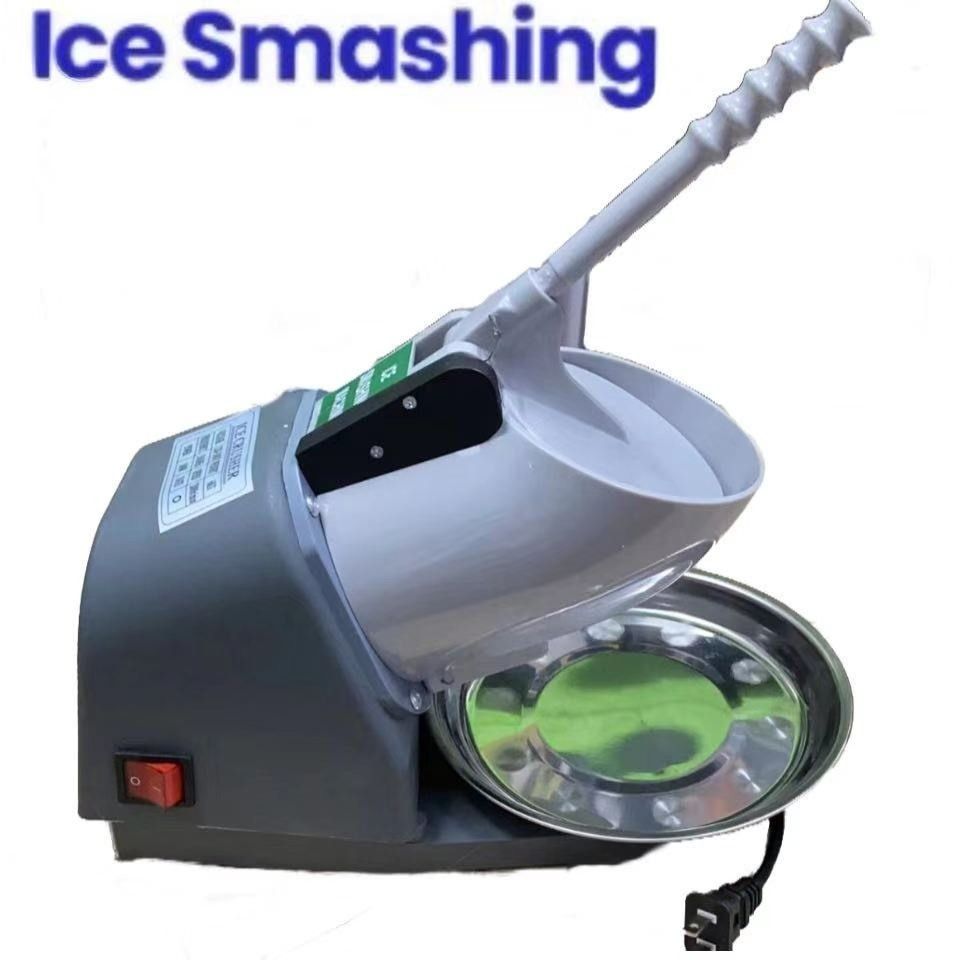 Ice Smashing Electric Crusher Machine (Category: Ice-cream Makers) located in Manila. Submitted by chinito191983 (Listing ID 1286044568, Image 2). Description: Simple and convenient Features: Color: Silver Size (L x W x H cm) 42x21x32 Weight (kg)6 Key Specification Powerful 500 motor and Stainless steel blade Comes with stainless steel bowl Great for crushing big ice to shaved ice for halo-halo or ice crumble Non-trush, safe, and environment- fri