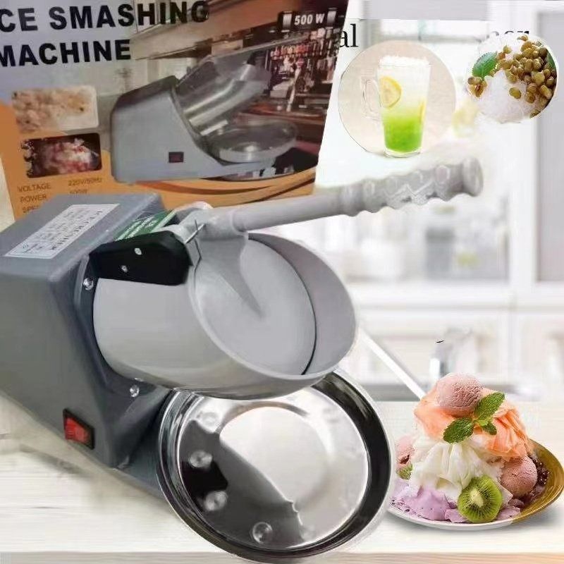 Ice Smashing Electric Crusher Machine (Category: Ice-cream Makers) located in Manila. Submitted by chinito191983 (Listing ID 1286044568, Image 1). Description: Simple and convenient Features: Color: Silver Size (L x W x H cm) 42x21x32 Weight (kg)6 Key Specification Powerful 500 motor and Stainless steel blade Comes with stainless steel bowl Great for crushing big ice to shaved ice for halo-halo or ice crumble Non-trush, safe, and environment- fri