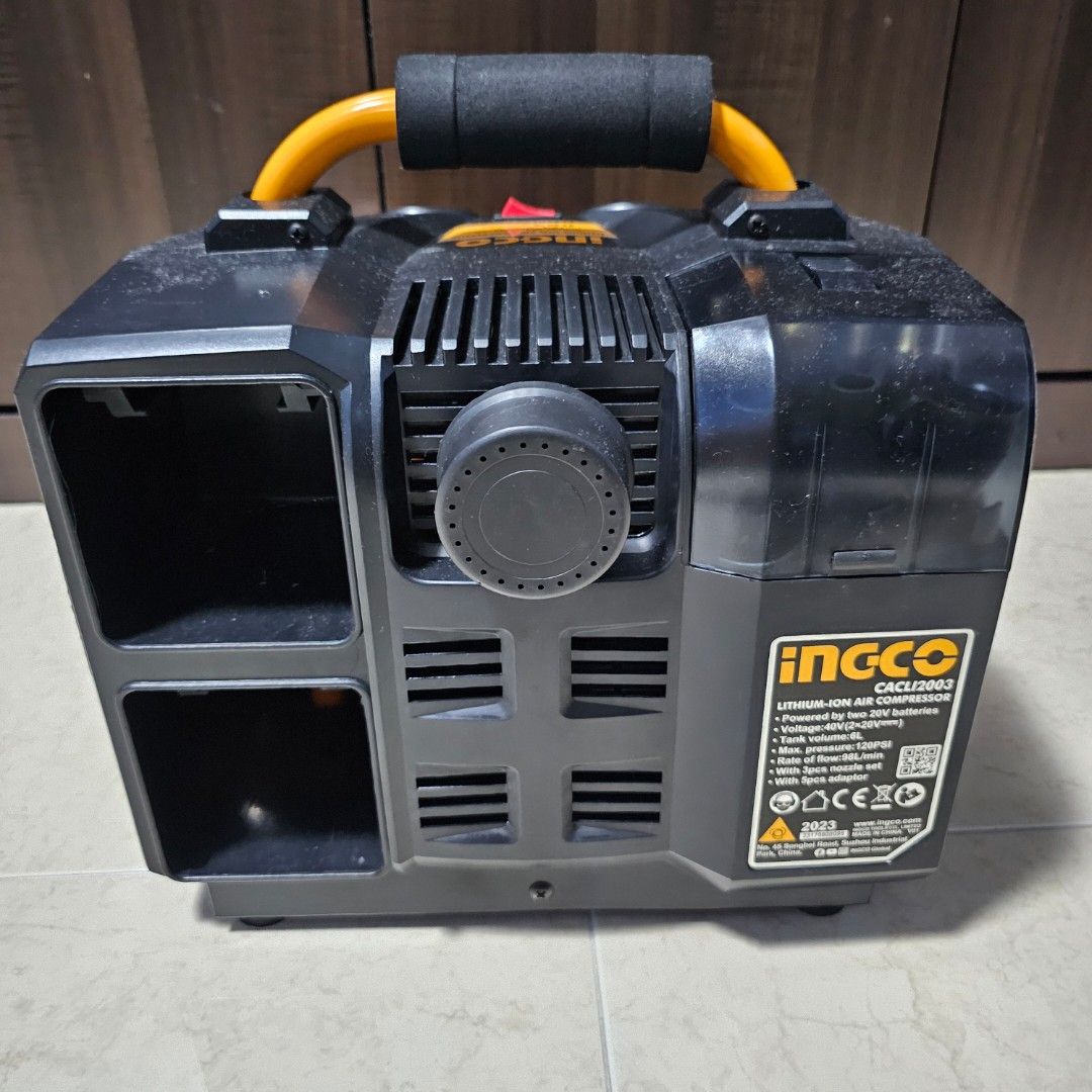 Ingco Cordless Air Compressor, Furniture & Home Living, Home ...