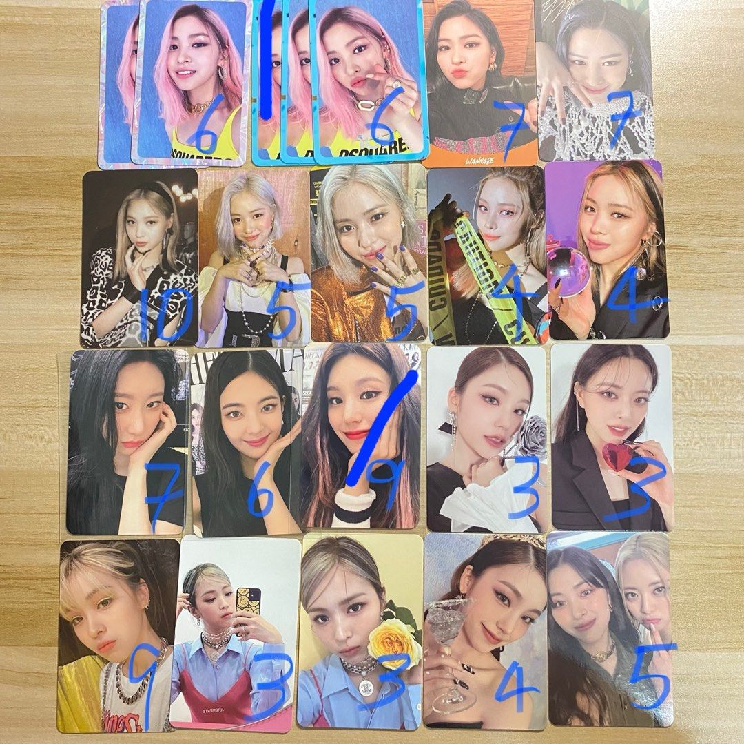 Itzy Yeji Apple Music 3 Crazy In Love Pob Photocard Itzy