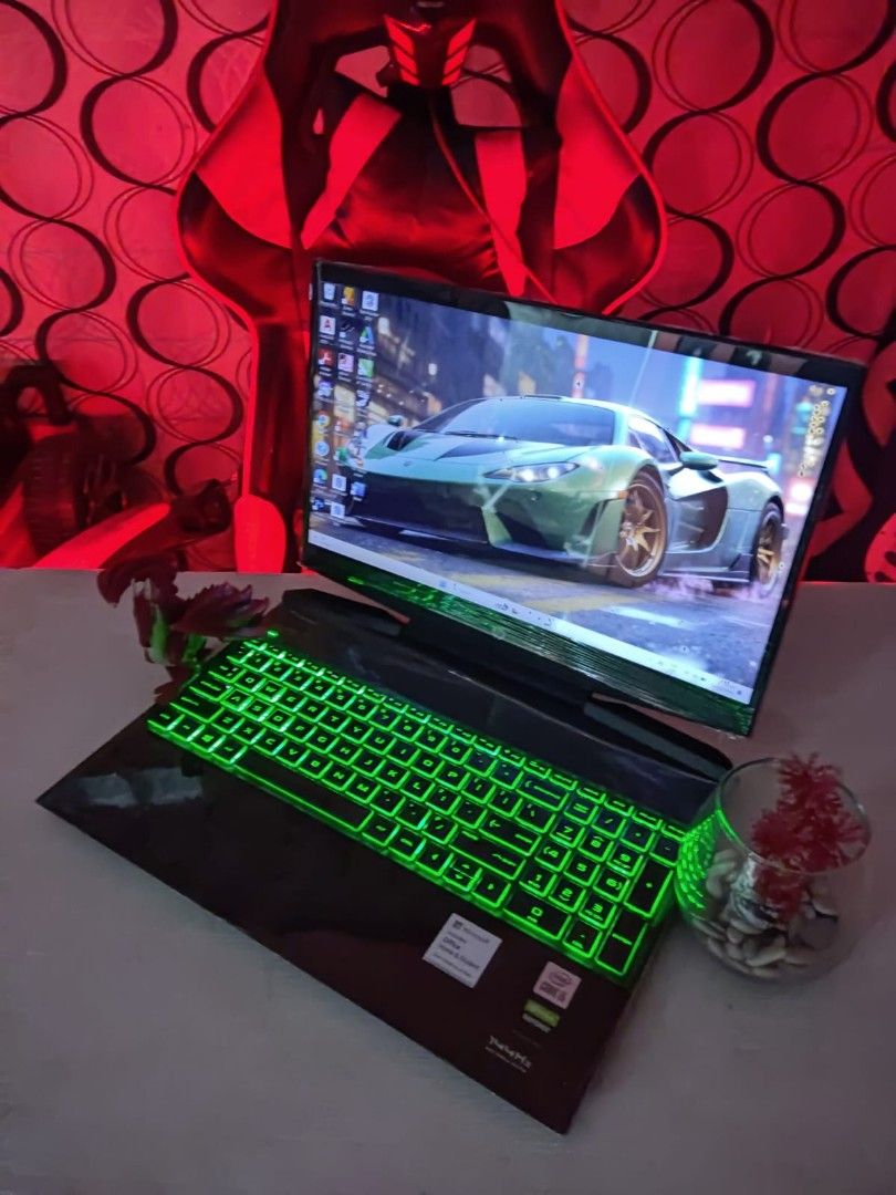 Laptop HP Gaming Core i5 Gen 10 Ram 16GB SSD 512GB Dual VGA RTX 2060