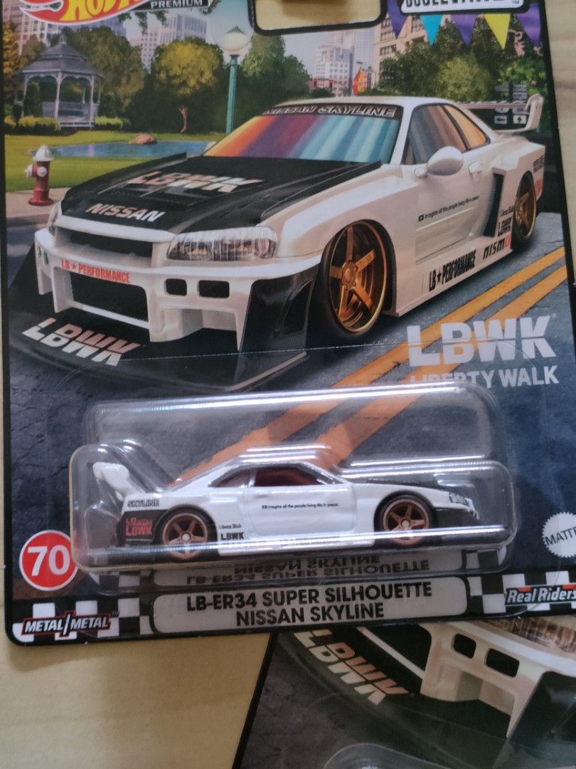 Nissan Skyline R34 GTR LBWK Hot Wheels Boulevard Nissan Skyline R34 LB ...