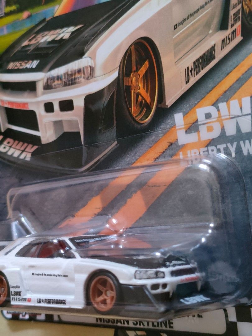 Nissan Skyline R34 GTR LBWK Hot Wheels Boulevard Nissan Skyline R34 LB ...