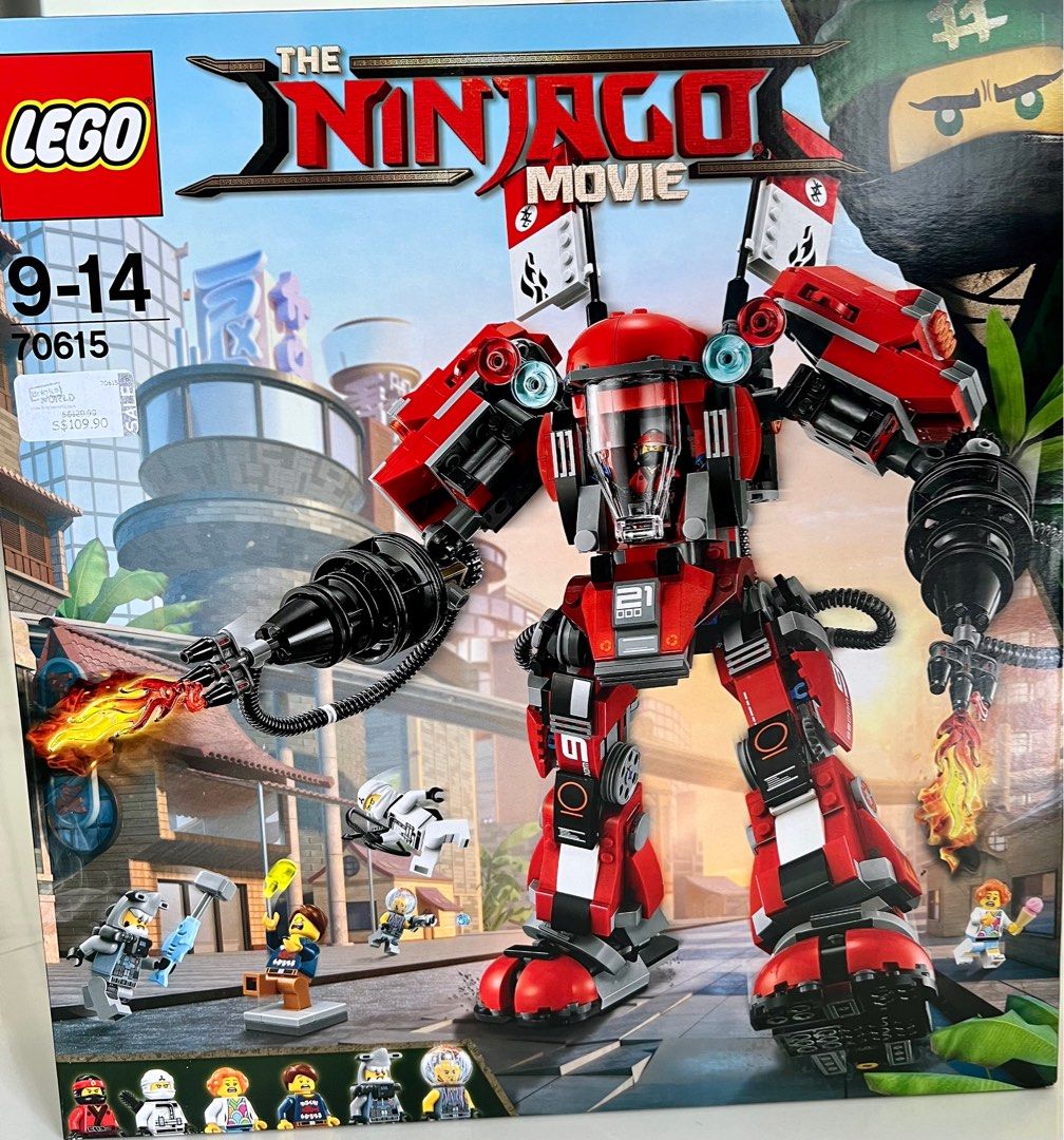 Lego 70615 Lego Ninjago movie Fire Mech Hobbies Toys Toys Games on Carousell