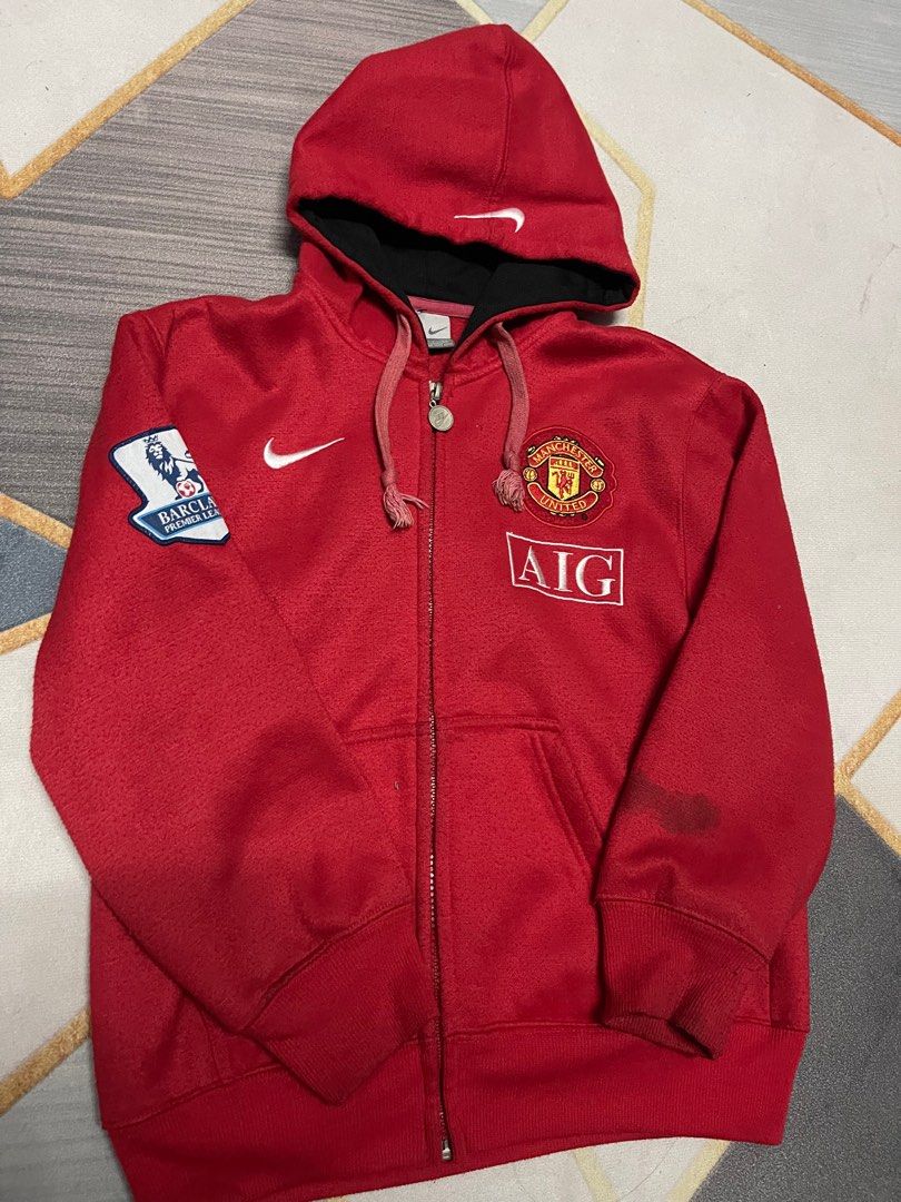 Manchester United Adidas Hoodie Kids