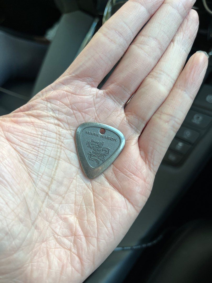 Mark nason sales metal guitar pick
