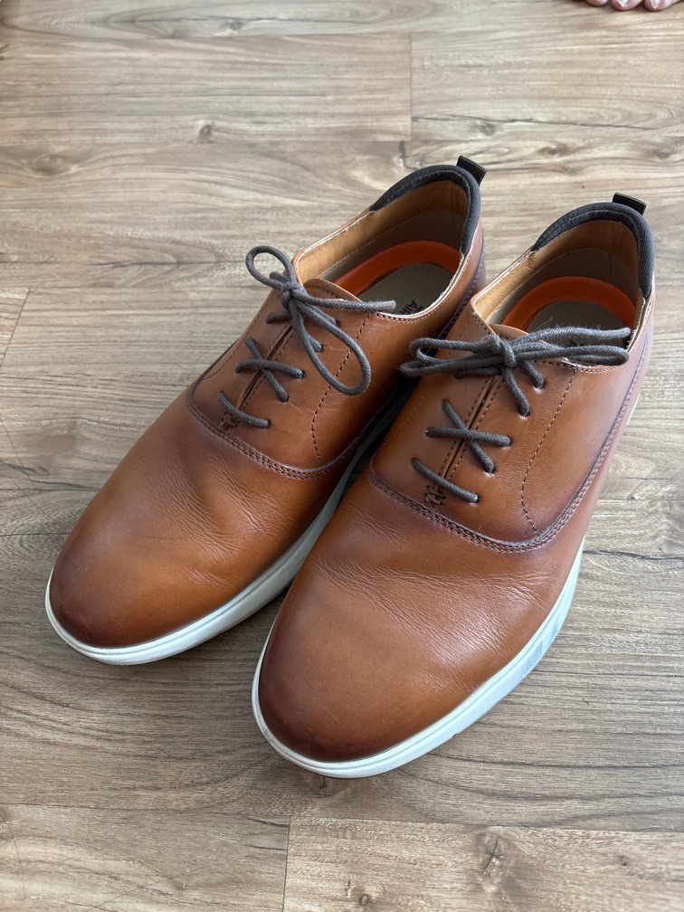 Marks Spencer Air Flex Leather Shoes Men s Fashion Footwear