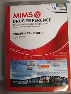 Mims Drug Reference Issue 1, June 2021