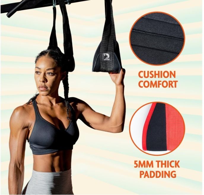 Hanging bar ab outlet workout