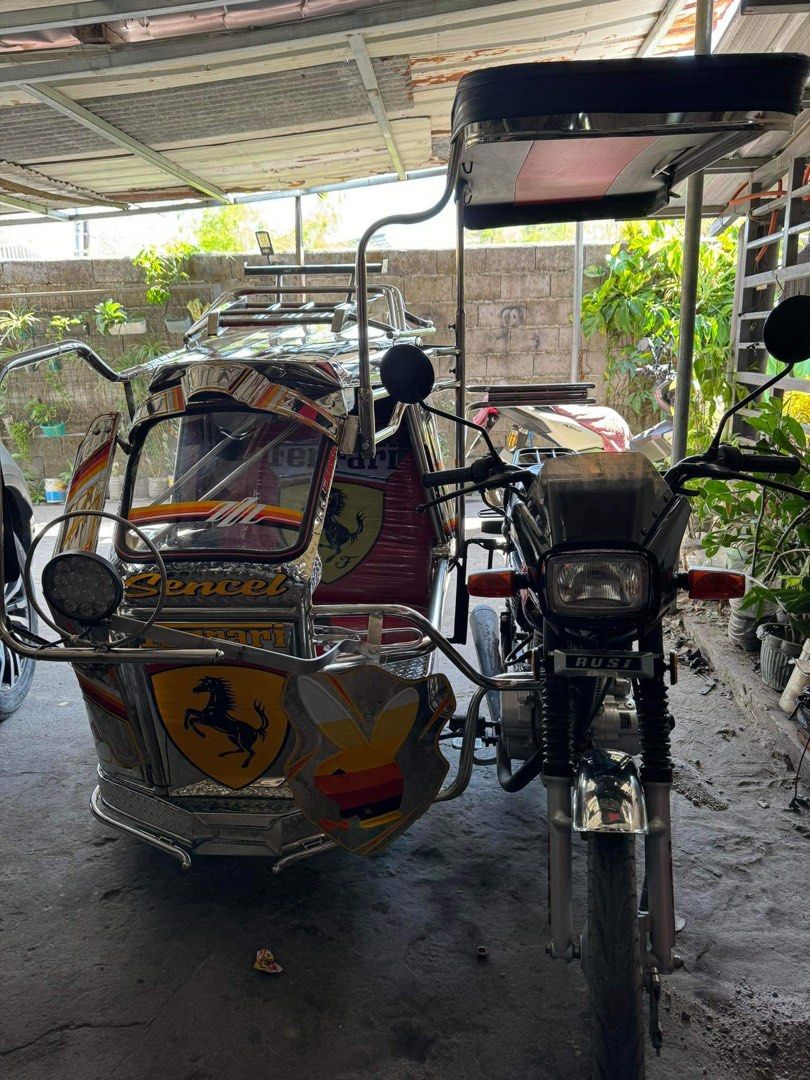 Rusi motorcycle store with sidecar