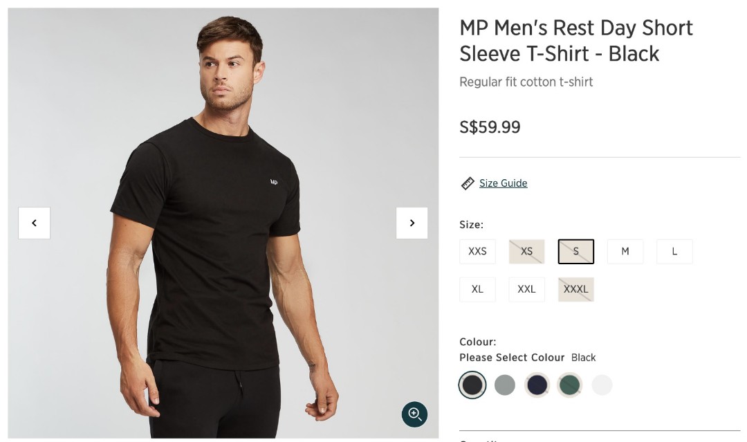Mens MP Seamless Short Sleeve T-Shirt - Black Marl, MYPROTEIN T-Shirts &  Tops