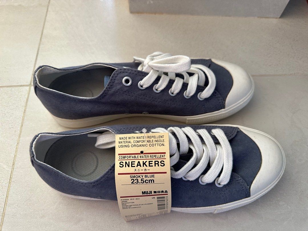 Muji water repellent sneakers sale