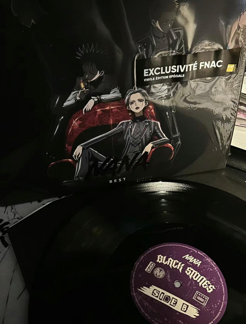 Nana Best Collection Anime Vinyl Record Soundtrack LP (Black