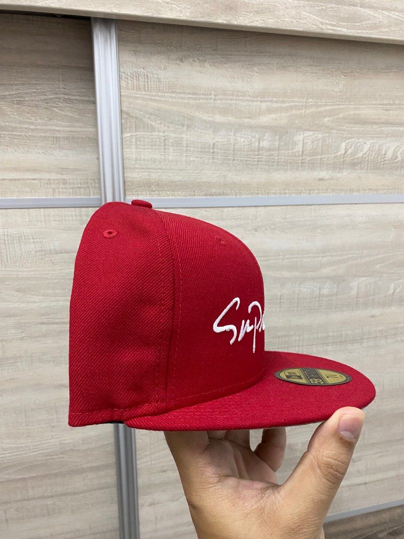 Supreme classic script new era cap clearance
