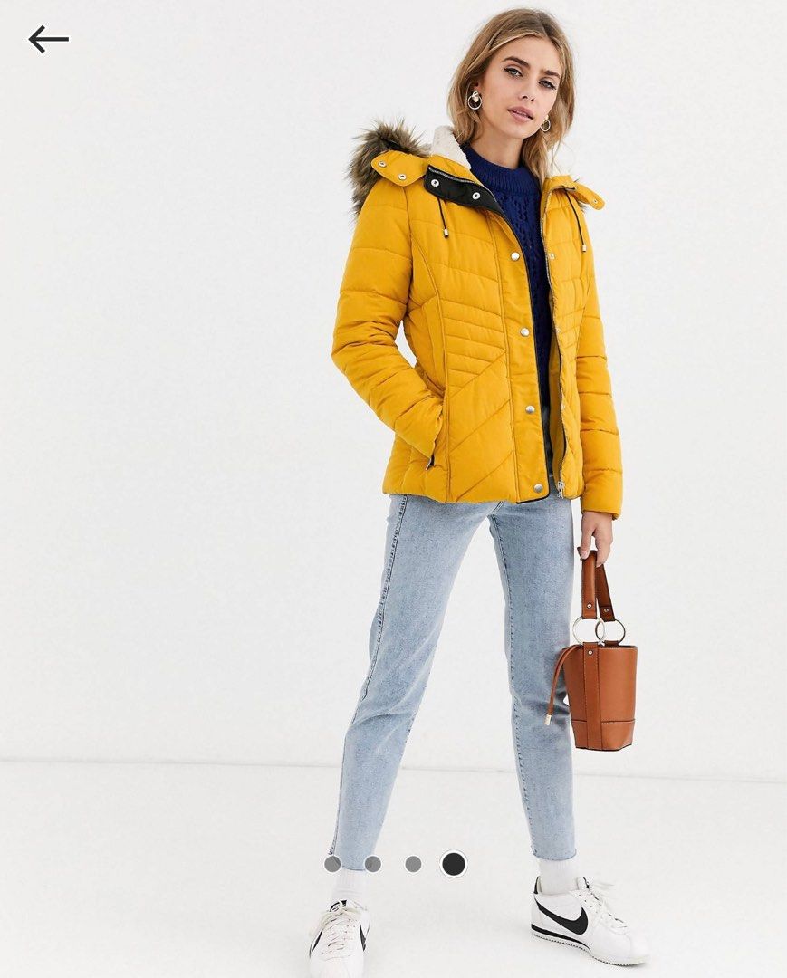 Newlook mustard new arrivals jacket