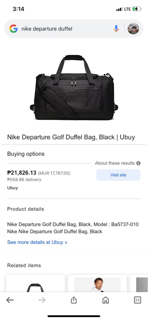 Nike departure duffle iii discount