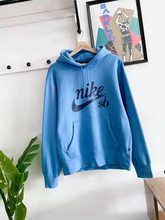 Nike sb online hoodie blue