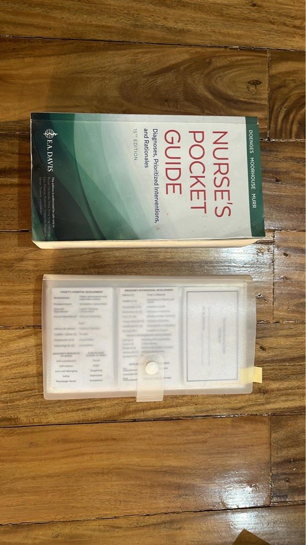 Nursing Books (Category: Textbooks) located in Tagum. Submitted by walterwhite001 (Listing ID 1286177941, Image 3). Description: Selling my preloved Nursing Books. Bundle 2 - Public Health Nursing + Nursing School Bundle = Php. 400 Bundle 3 - Nurses pocket guide (NANDA) + pocket nursing guide (cheat cards) = 1200.