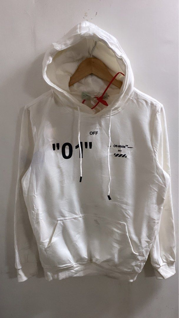 Off white sales zip tie hoodie